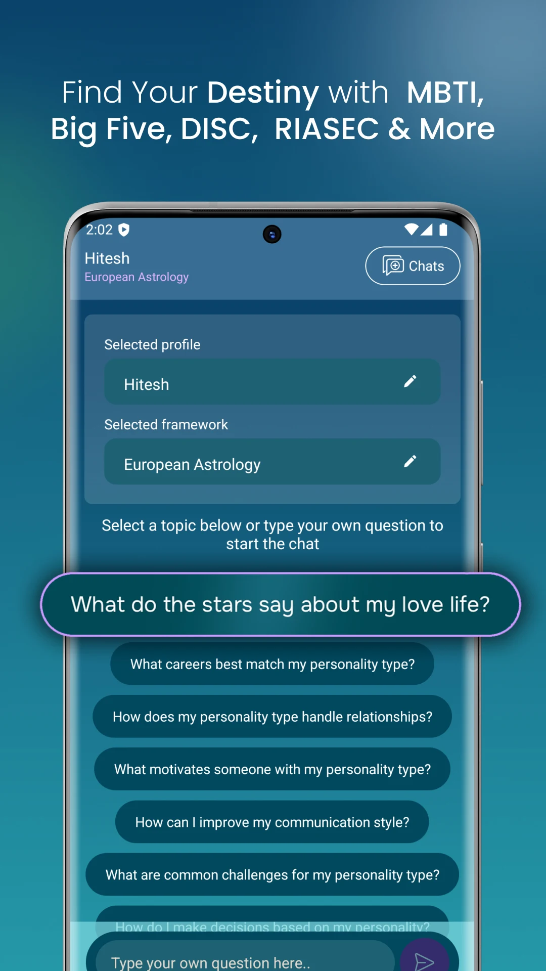 Astrofling AI screenshot